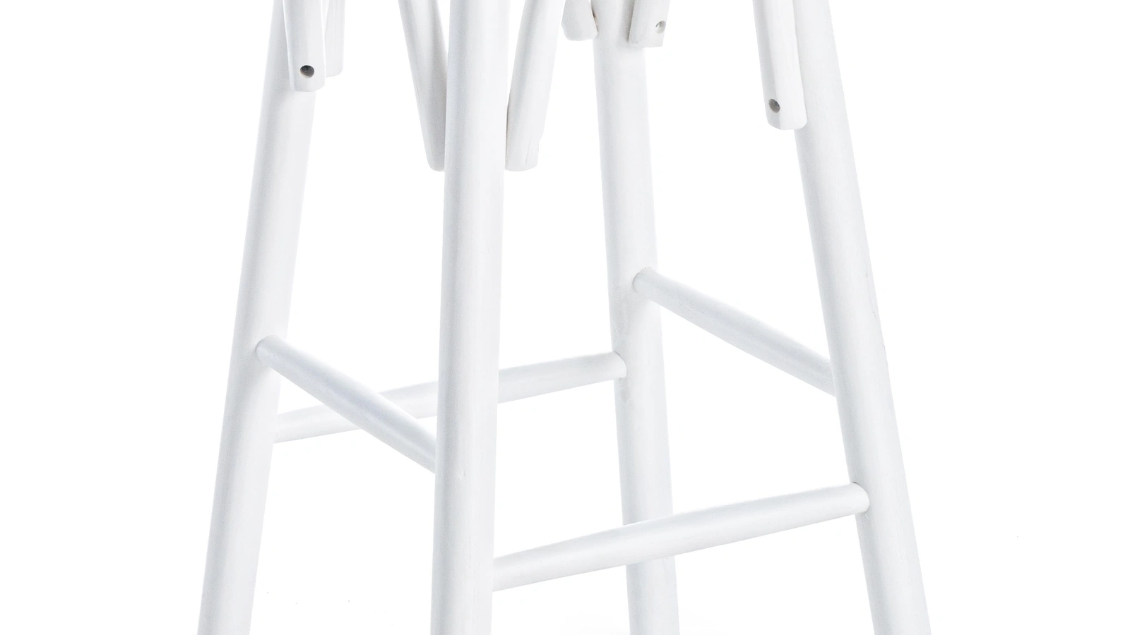 Sgabello in legno Circle di Bizzotto