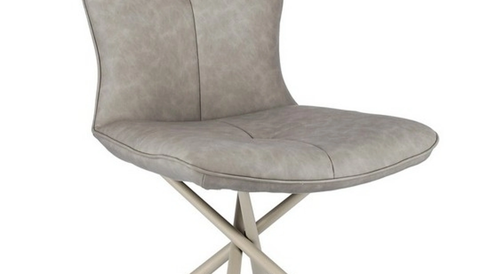 Sedia in ecopelle Kepler di Bizzotto