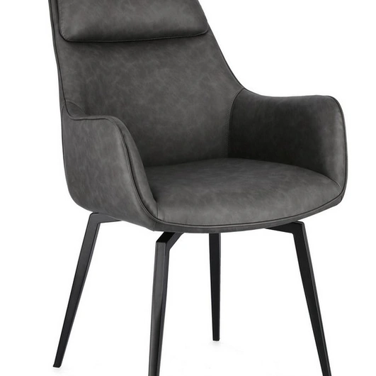 Sedia in ecopelle Lawrence di Bizzotto