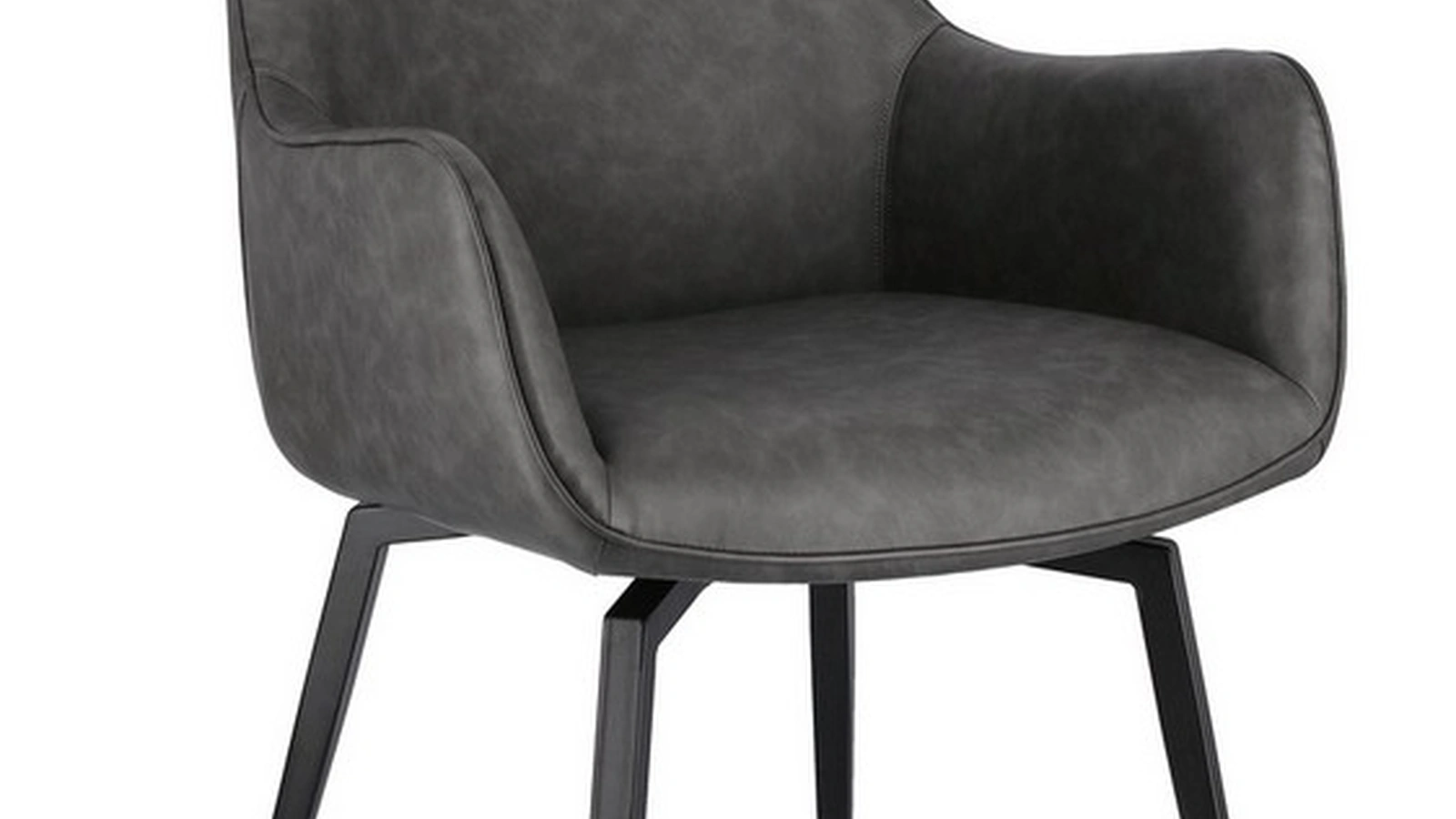 Sedia in ecopelle Lawrence di Bizzotto