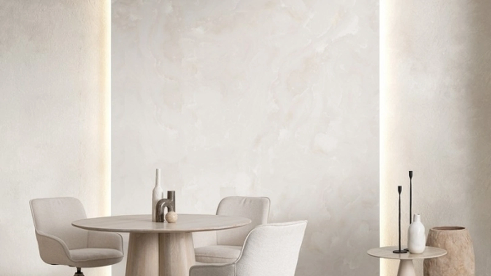 Sedia Matilda Moon in tessuto di Bizzotto