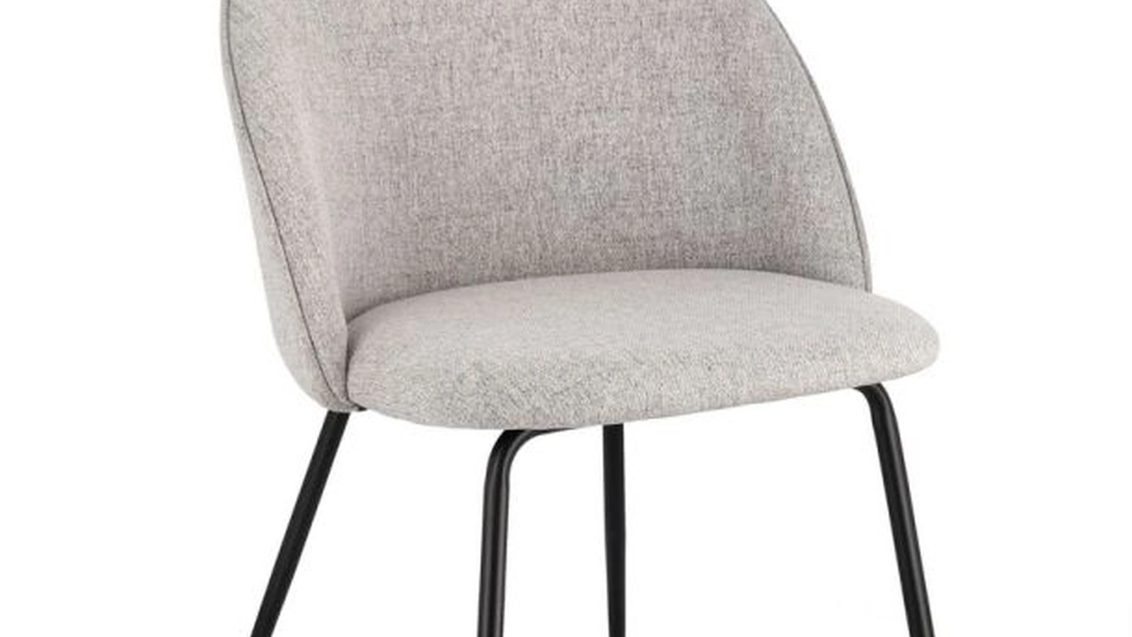 Sedia New Tanya in tessuto imbottito di Bizzotto