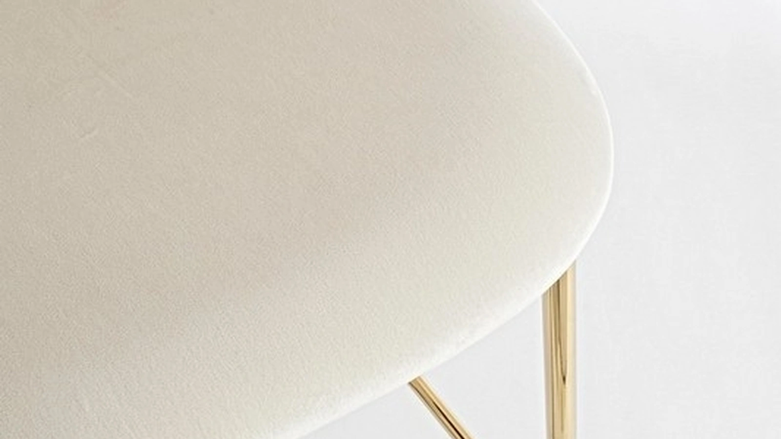 Sgabello in tessuto Carry di Bizzotto