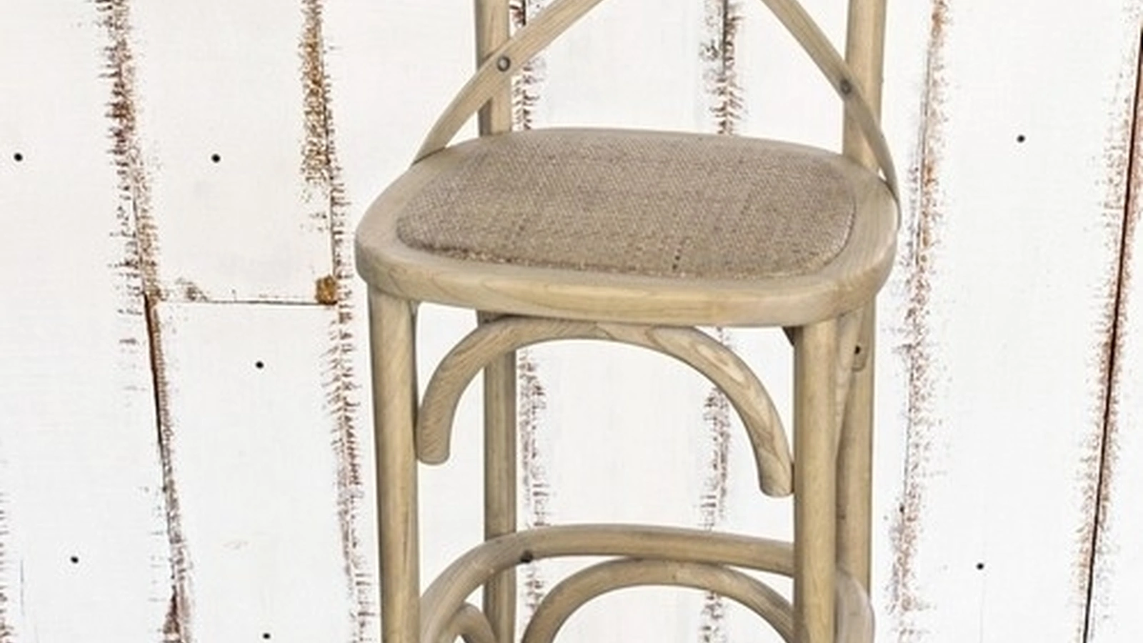 Sgabello in legno Cross di Bizzotto