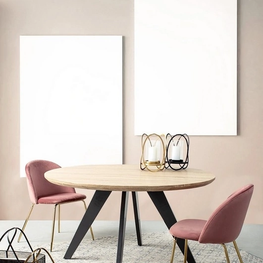 Sedia Tanya in tessuto di Bizzotto