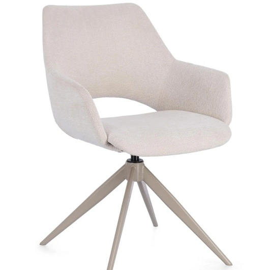 Sedia Vivian Moon in tessuto di Bizzotto