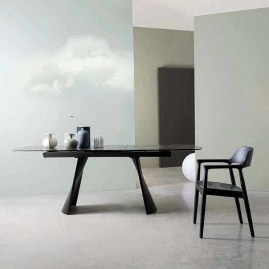 Tavolo allungabile Oliver Vetro di Bizzotto