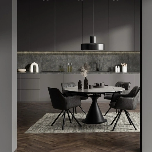 Tavolo rotondo allungabile Jonni di Bizzotto