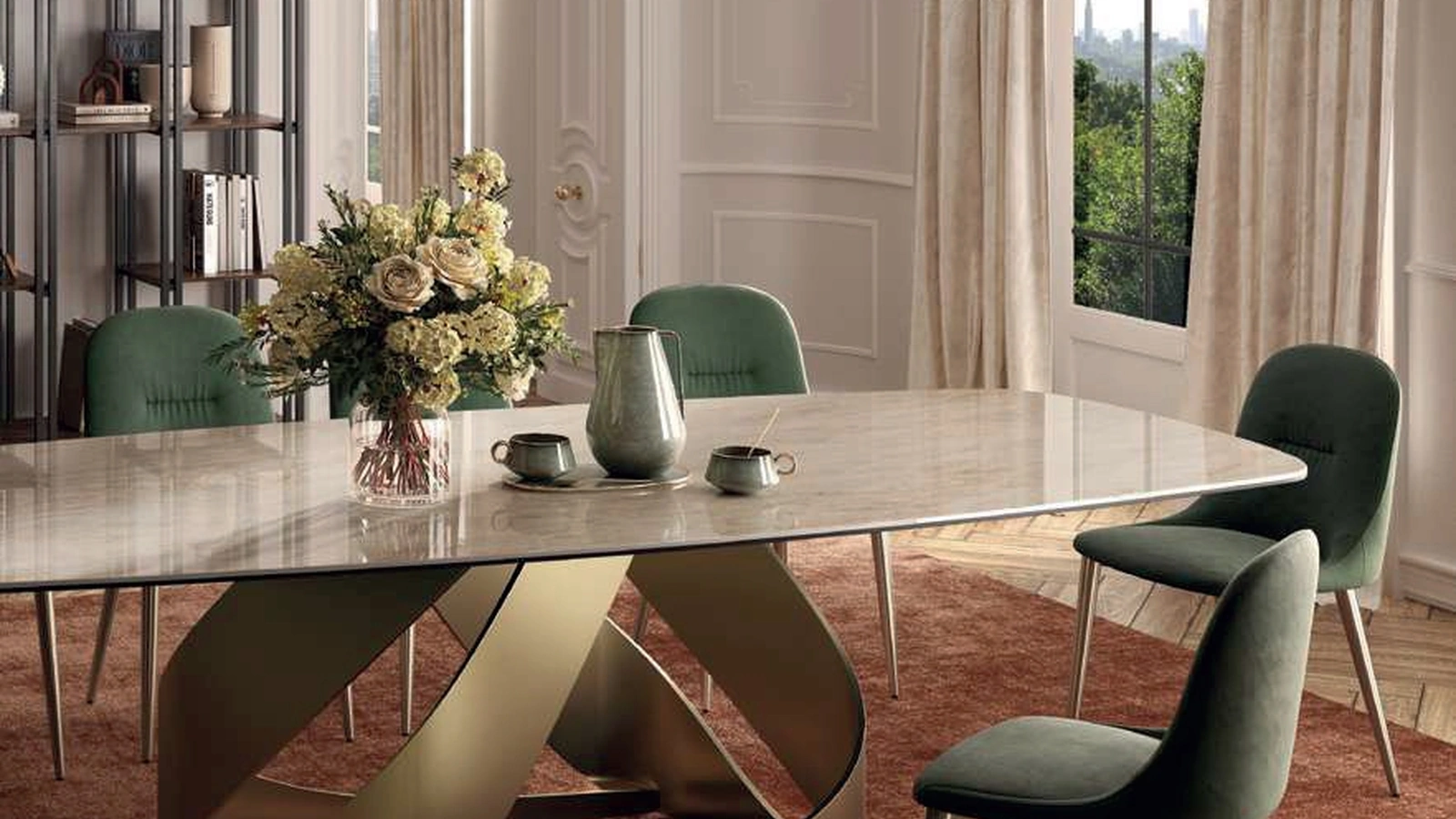 Tavolo Twirl de Di Lazzaro