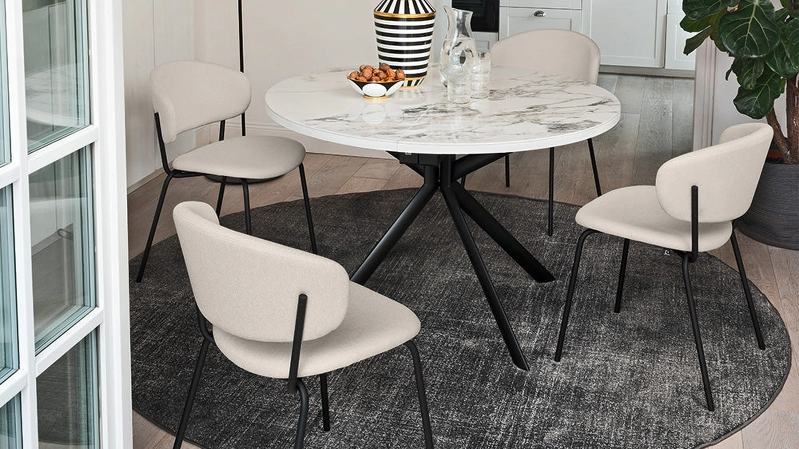 Tavolo allungabile Giove di Connubia