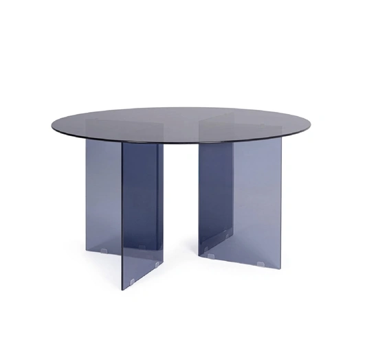 Tavolo rotondo Iride to Dark di Bizzotto