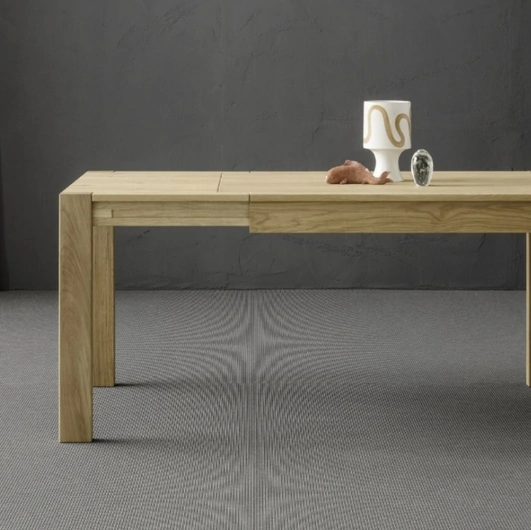 Tavolo allungabile Jolly in rovere massello di Alta Corte