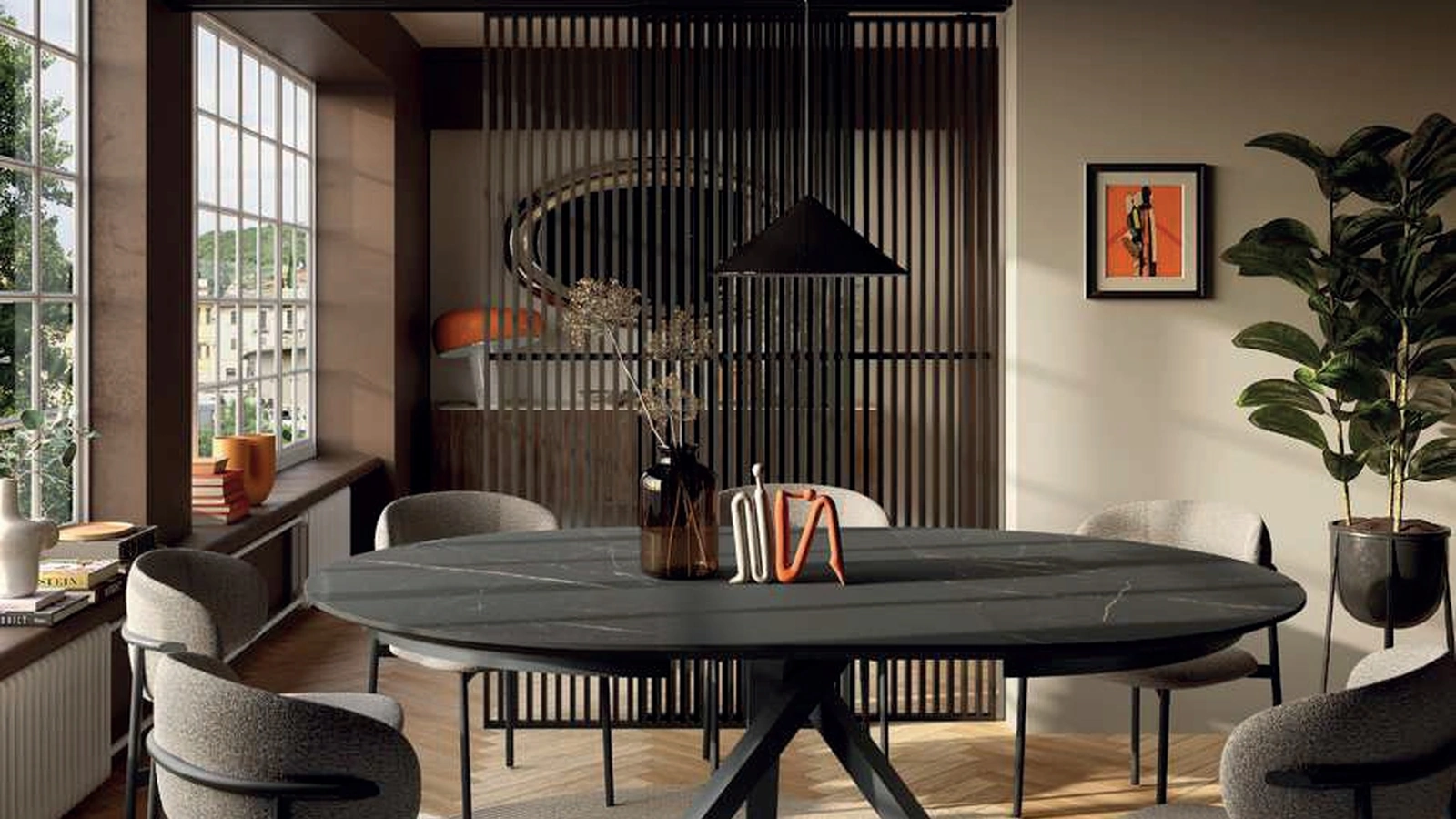 Tavolo Mimì in HPL de Di Lazzaro