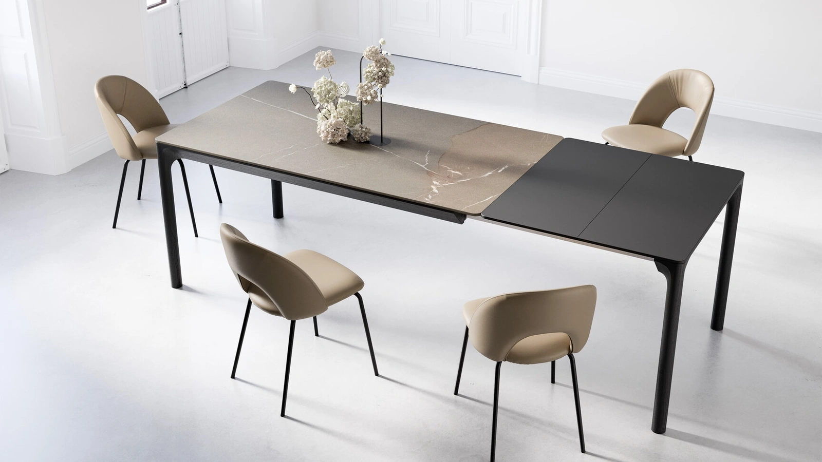 Tavolo allungabile Oscar gres di Arredo3