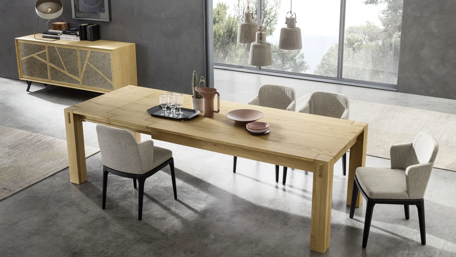 Tavolo in rovere Stoccolma di Alta Corte