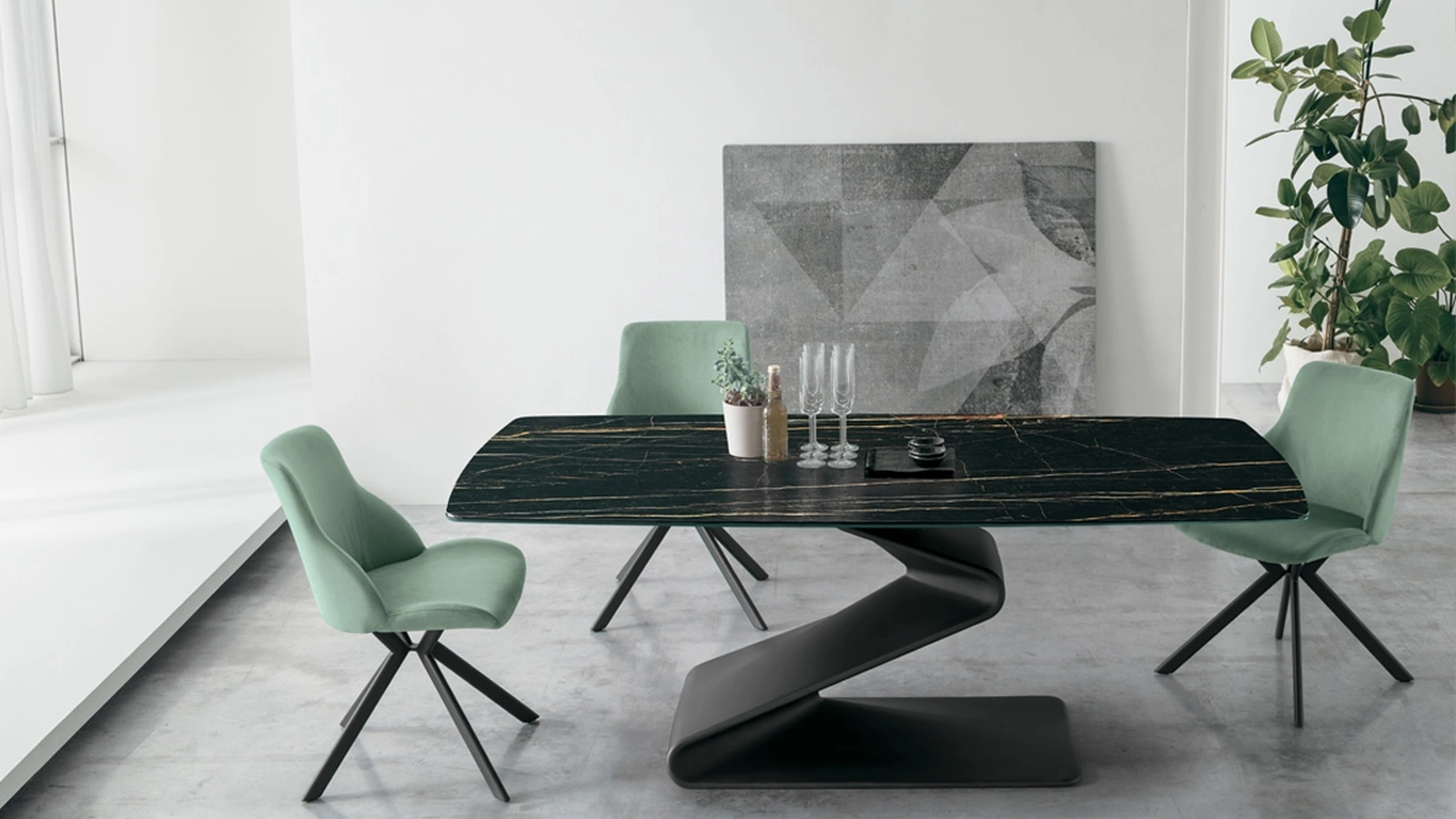 Tavolo allungabile Zed di Target Point