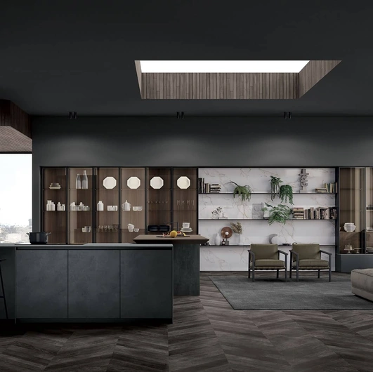 Cucina Design con isola Smart 1 di Nova Cucina