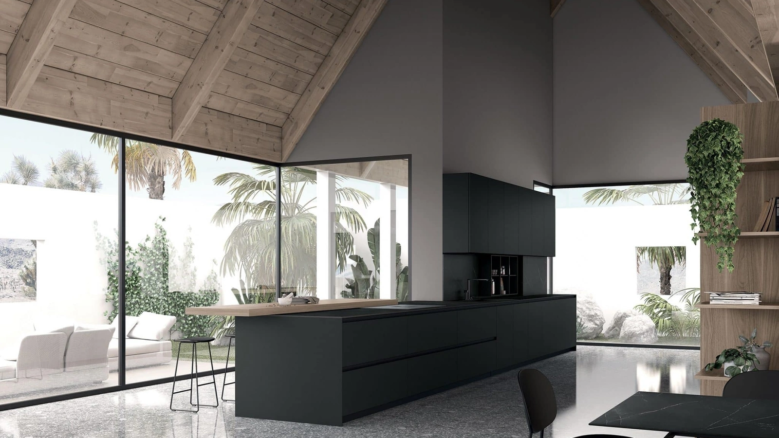 Cucina Design con penisola Smart 2 di Nova Cucina