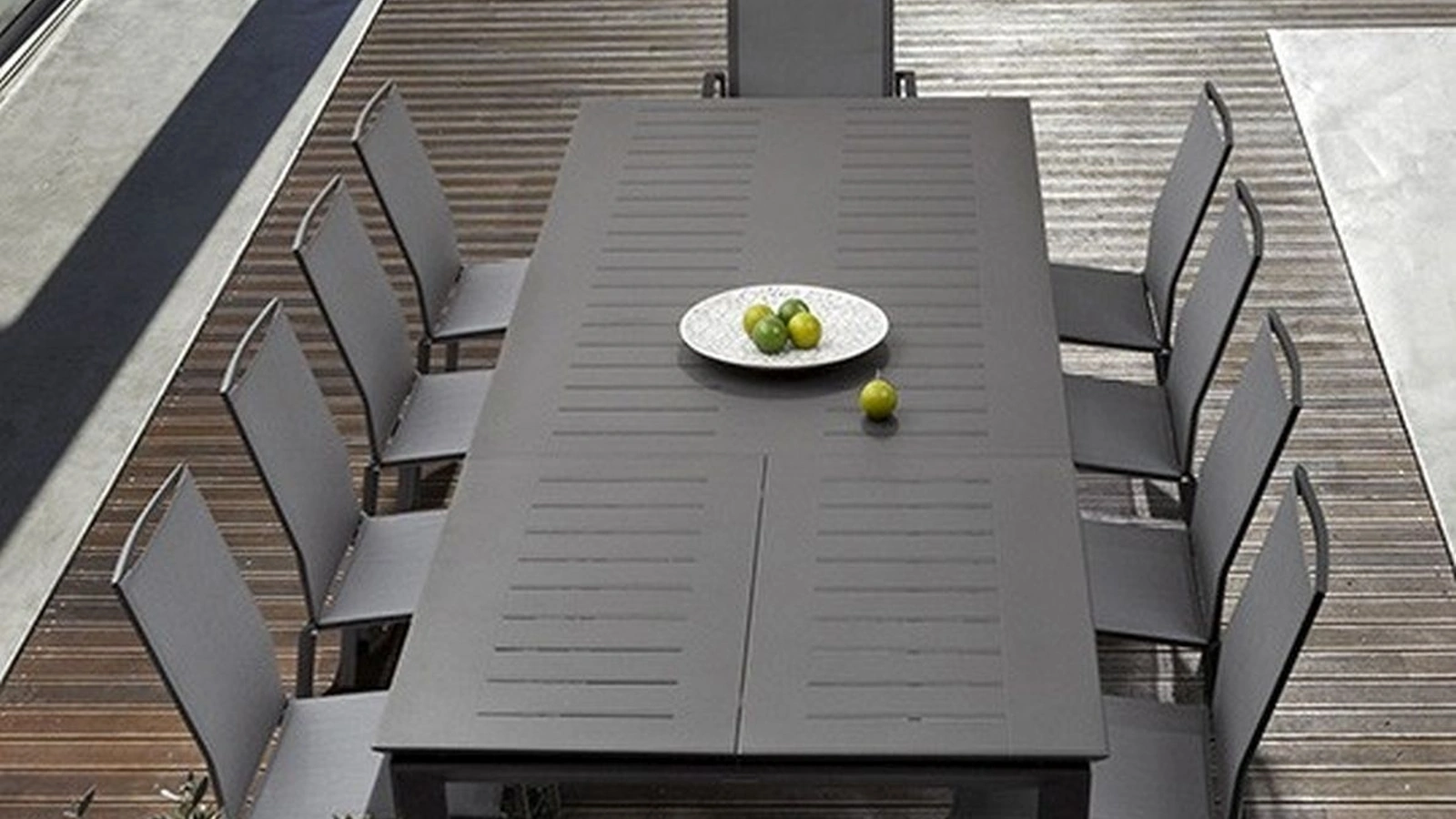 Sedia in textilene e alluminio Cruise di Bizzotto