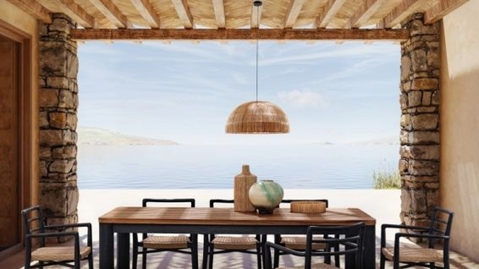 Tavolo Roderick in legno di Bizzotto