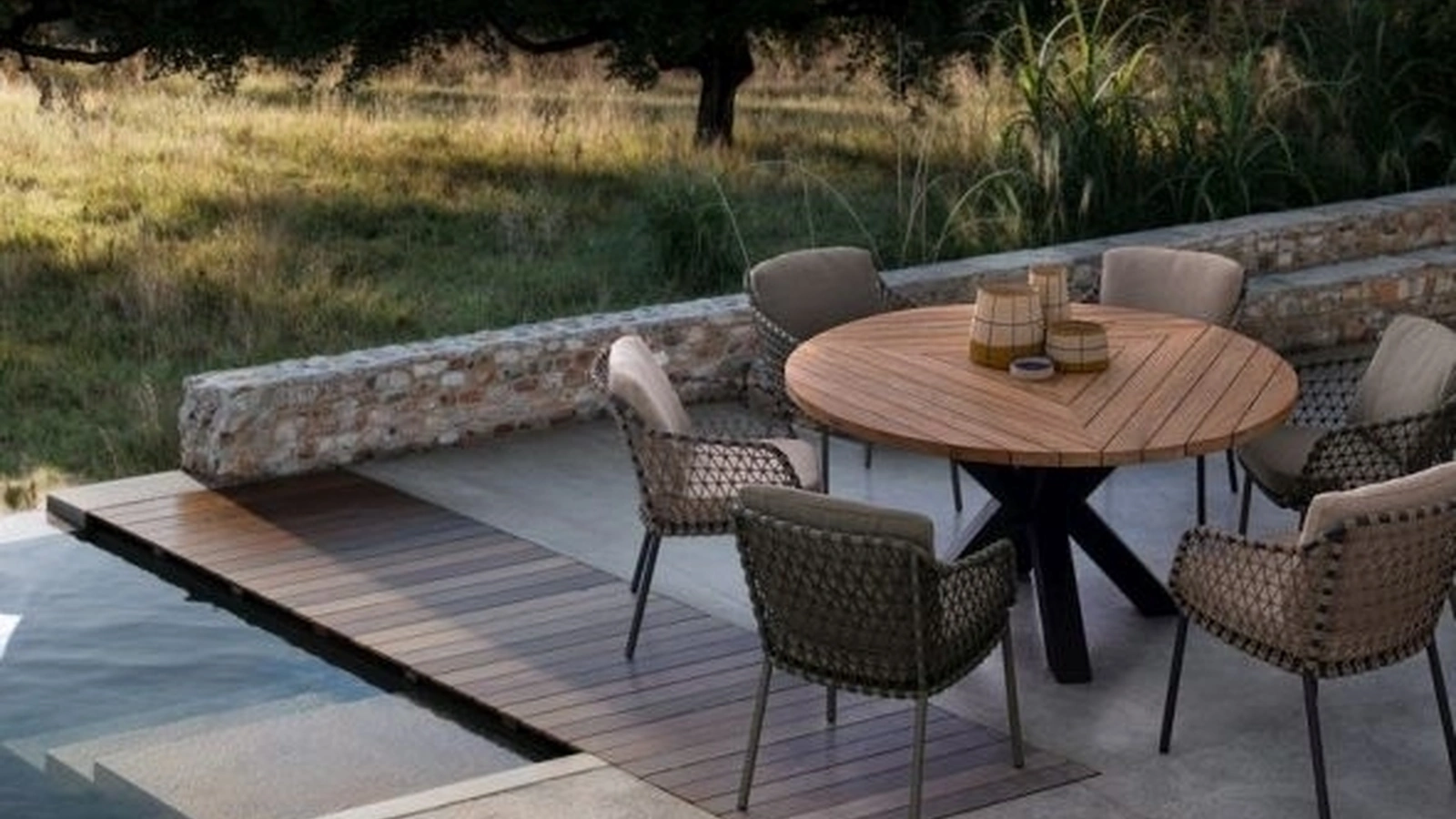 Tavolo rotondo Roderick di Bizzotto