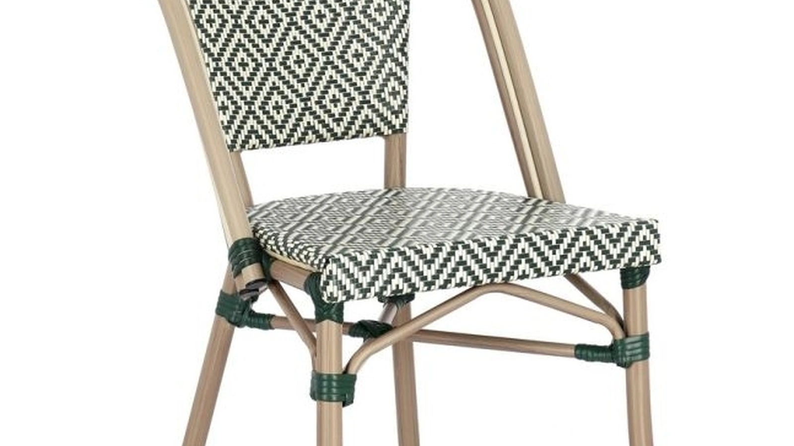 Sedia Silveira in tessuto e metallo di Bizzotto