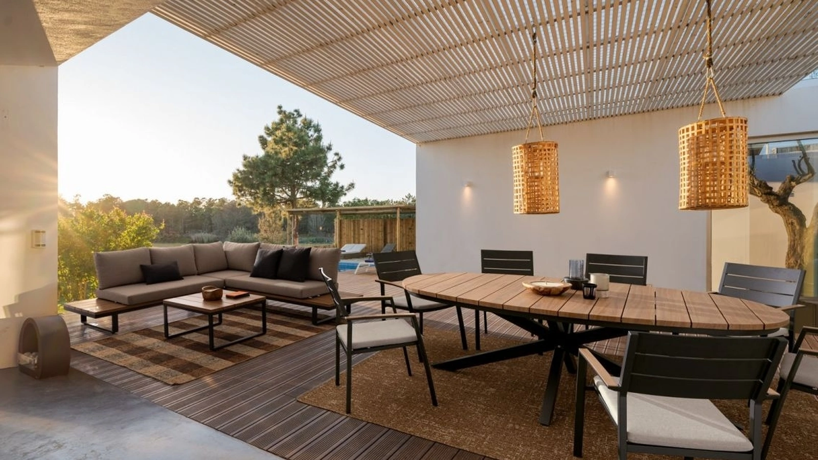 Tavolo e Sedie Zelmar in alluminio di Bizzotto