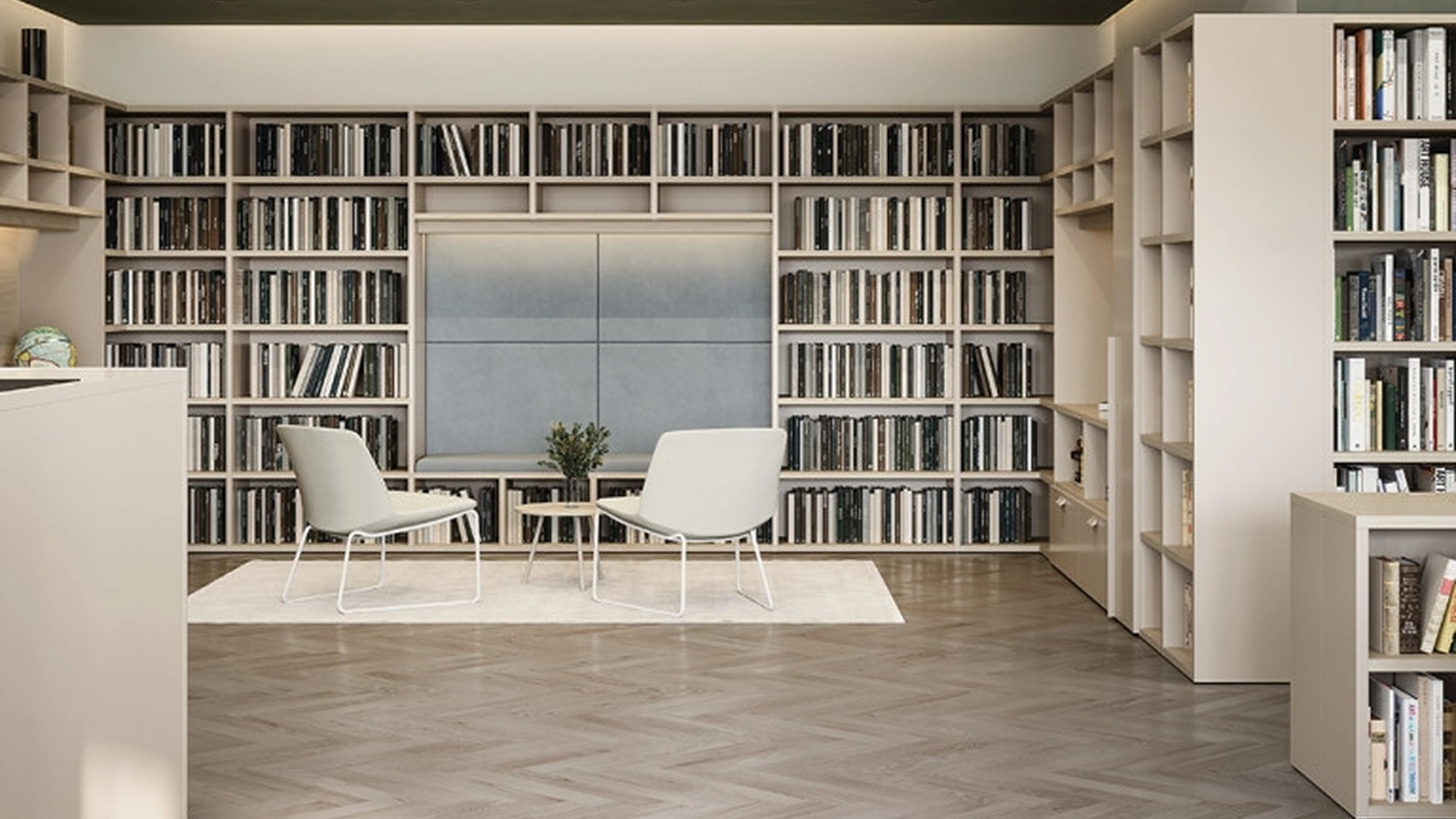 Libreria componibile a ponte 17A in melaminico di Cinquanta3